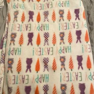 Easter throw blanket